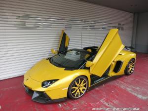 Lamborghini Aventador LP700-4 Roadster by Office-K 2014 года